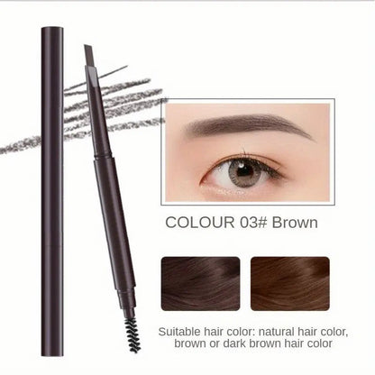 Double Ended Triangular Head Eyebrow Pencil